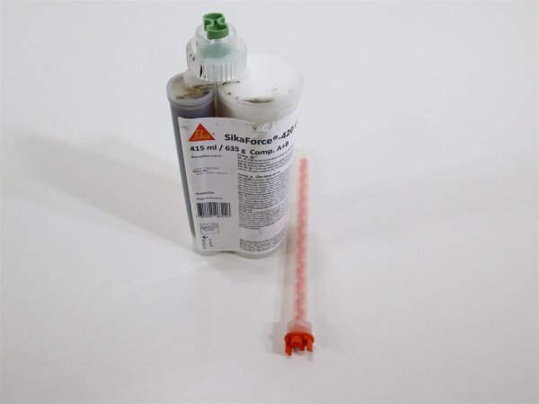 Sika SikaForce-420 L45 Polyurethanklebstoff, Doppelkartusche, 415ml MHD 07/2026