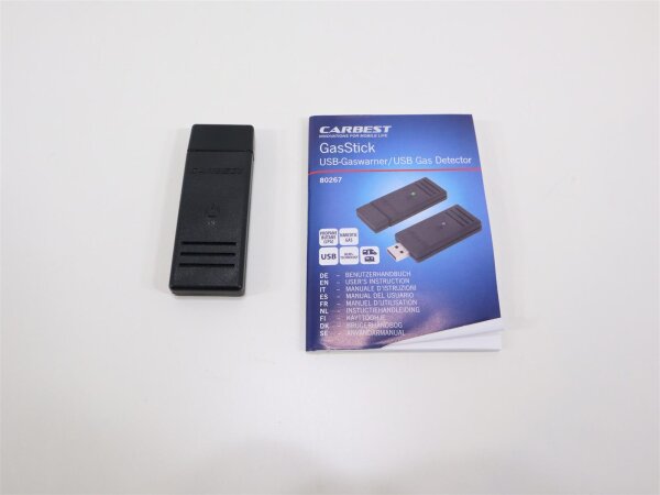 Carbest GasStick USB-Gaswarner Gasmelder für Wohnwagen Wohnmobil Camping