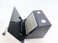 respekta Skala CH89060S A++ Kopffreihaube, 60 cm breit, Touch-Control, 9 Geschwindigkeitsstufen, Timer, Abluft oder Umluft, Glas schwarz
