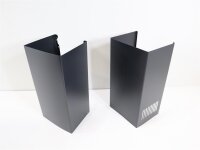 respekta Skala CH89060S A++ Kopffreihaube, 60 cm breit, Touch-Control, 9 Geschwindigkeitsstufen, Timer, Abluft oder Umluft, Glas schwarz