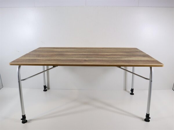 Dometic Zero Light Oak Campingtisch Outdoor-Tisch Gartentisch Esstisch 120x70x59-72cm Beschädigt