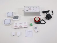 Carasave Funk-Alarmsystem, 230V inklusive Alarmhupe u....