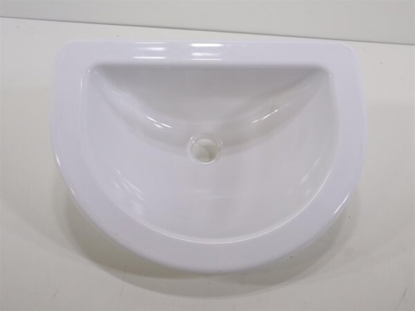 CKW Einlegemulde Waschbecken abgeflacht, weiß glänzend, 360x270mm Camping