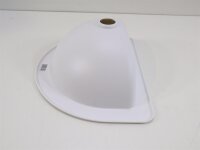 CKW Einlegemulde Waschbecken abgeflacht, weiß glänzend, 360x270mm Camping