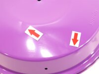OMNIA Deckel, violett Backofendeckel Mangel!
