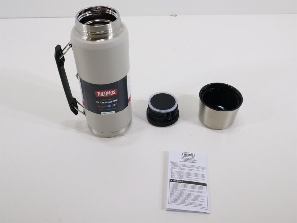 THERMOS® Icon Beverage Trinkflasche, Sandstone Mat, 1200ml