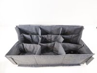 Wecamp Modus Schuhschrank 88x34x51cm grau Campingschrank...