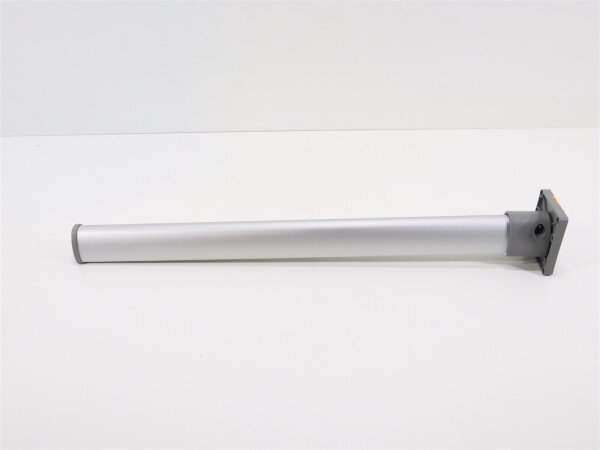 Reimo Glenktischfuß, mattsilber, 675mm Gelenk oben
