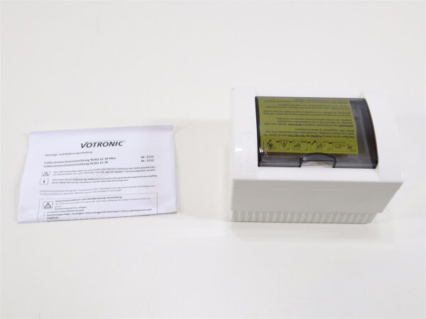 Votronic Fehlerstromschutzeinrichtung RCBO 16-30 (1P+N) Mini Schutzschalter