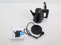 Mestic MWC-120 Wasserkocher, 0,8L, 800W, schwarz Camping