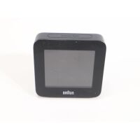 Braun BC09B-DCF Wecker Schwarz Alarmzeiten 1 Zweizeilig