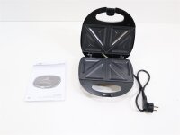 Clatronic ST 3477 Sandwichmaker Sandwichtoaster Schwarz