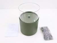 Cosi Cosiscoop Gaslaterne 20,5x30cm mossgreen...