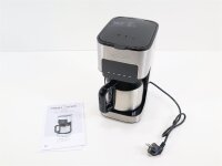 ProfiCook Kaffeeautomat PC-KA 1191 edelstahl 1,2 Liter...