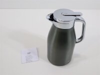 Alfi Isolierkanne Skyline 1l mattgrau Edelstahl