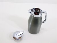 Alfi Isolierkanne Skyline 1l mattgrau Edelstahl