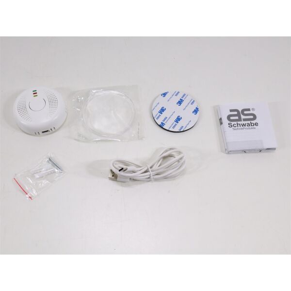 AS-Schwabe Camping K.O.-Gasmelder H-AL 8300 Gas- und Kohlenmonoxid