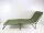 BEST Chiemsee Sonnenliege grün 60x180x23cm Gartenliege Camping