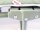 BEST Chiemsee Sonnenliege grün 60x180x23cm Gartenliege Camping