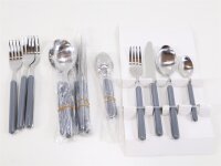 Brunner Delice Besteck-Set, 16-teilig, grau Campingbesteck