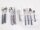 Brunner Delice Besteck-Set, 16-teilig, grau Campingbesteck