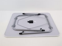 Easy Camp Alder Campingtisch, 60x80x50-68cm, grau