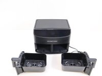 GOURMETmaxx Heißluft Fritteuse Twin Dual Airfryer...