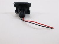 Inprojal System 20.000 USB Ladesteckdose, 2-fach, schwarz