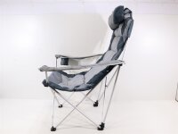 Travellife Barletta Cross Faltstuhl, 2D-Mesh, grau...