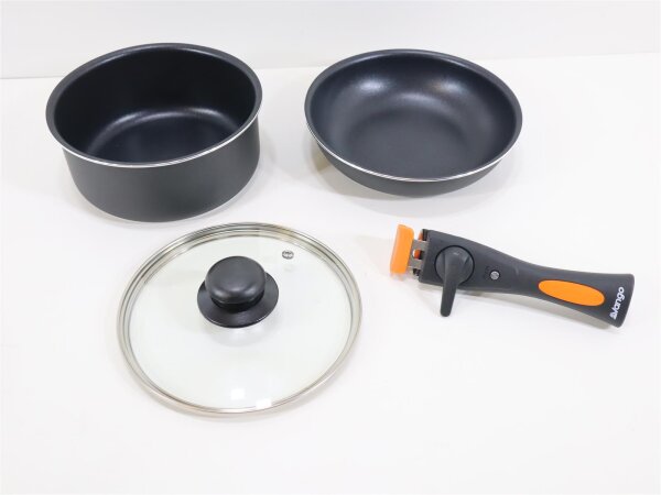 Vango Gourmet Kochset, 6-teilig, schwarz Camping Outdoor