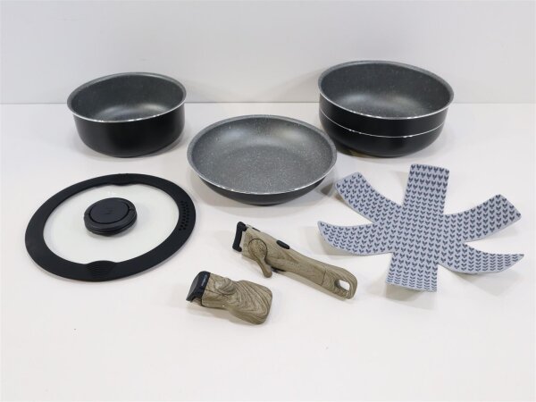 Brunner Pirate Spacemaster Topf-Set, 7-teilig, Ø24cm Campingtopf