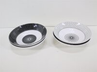 Camp4 Black White Premium Geschirrset, 15-teilig
