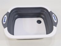 Gimex 2-in-1 Waschschüssel, grau...