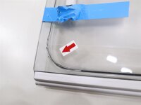 Dometic Ersatzscheibe 1418x484mm für S4/S5-Ausstellfenster 1450x550mm Beschädigt