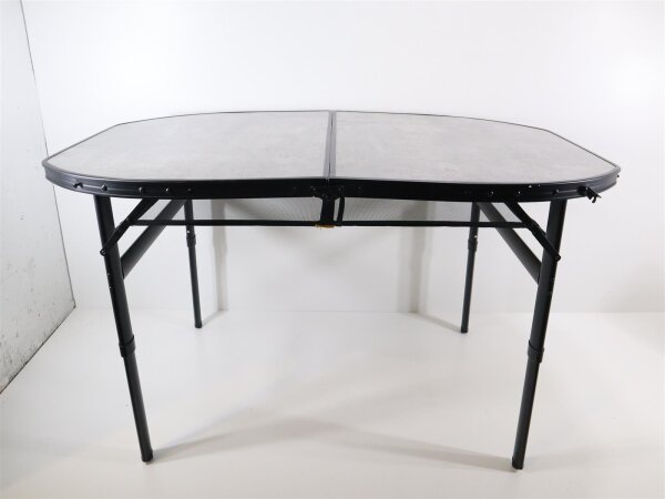 Bo-Camp Northgate Campingtisch Klapptisch Gartentisch oval 120x80cm