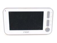 Reer 80430 Babyphone mit Kamera Funk 2,4GHz Nachtsicht strahlungsarm weiß