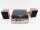 Denver MRD-52LIGHTWOOD Plattenspieler Direktantrieb 100-240V Radio Bluetooth CD MP3 hellbraun