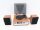 Denver MRD-52LIGHTWOOD Plattenspieler Direktantrieb 100-240V Radio Bluetooth CD MP3 hellbraun