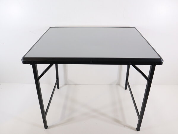 Brunner Torun 2 Campingtisch Klapptisch Gartentisch Outdoor 80x60x5cm Aluminium schwarz grau