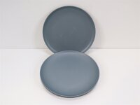 Brunner Tierra Geschirrset, PLA, 16-teilig, grau Campinggeschirr