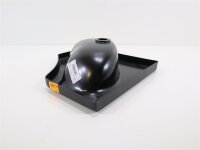 Comet Eckwaschbecken, schwarz, 340x165mm Camping