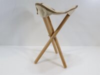 Nordisk Rebild Wooden Campinghocker, Baumwolle Campingstuhl Reisestuhl