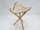 Nordisk Rebild Wooden Campinghocker, Baumwolle Campingstuhl Reisestuhl
