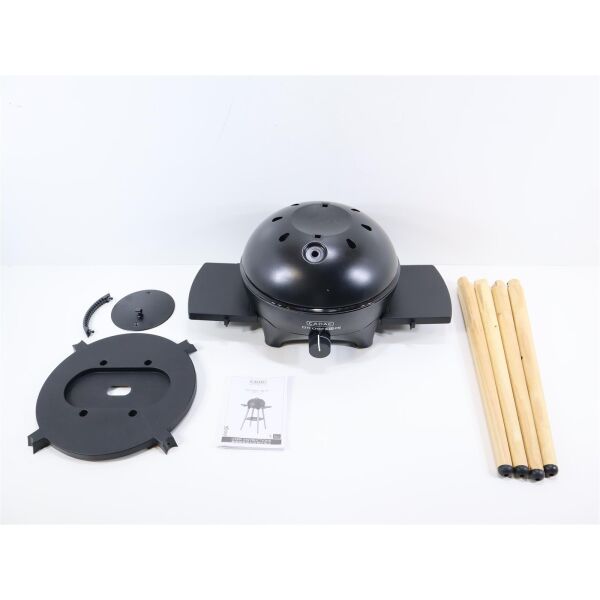 Cadac Citi Chef 40 FS Gasgrill Kompaktgrill Kartuschengrill Camping Outdoor 2700 Watt 50mbar schwarz