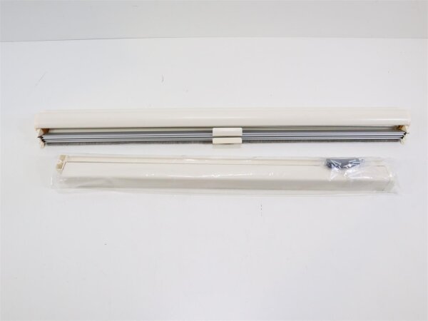 Remis REMIflair I Doppel-Kassettenrollo Fensterrollo Verdunkelung Insektenschutz 800x700mm Wohnwagen Wohnmobil cremeweiß