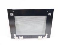 Frontglasscheibe, schwarz, für BOSCH Edelstahl...