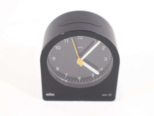 Braun BC22 Wecker Schwarz Alarmzeit Timerzeit