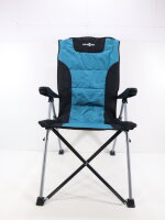 Brunner Raptor Highback Faltstuhl, blau Campingstuhl Angelstuhl