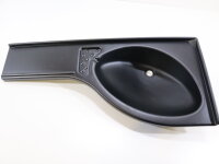 Comet Eckwaschbecken, Ablage links, schwarz, 425x265mm...