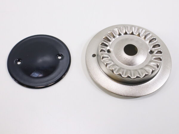 Dometic Kit Brennerkorpus, groß Ersatzteil Nr. 105310208 – mit 1 Loch und Brennerdeckel emailliert, für SMEV-Kocher, neue Modelle